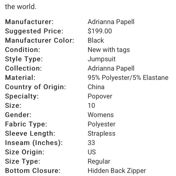 NWT Adrianna Papell Jumpsuit🔥 - Picture 12 of 12